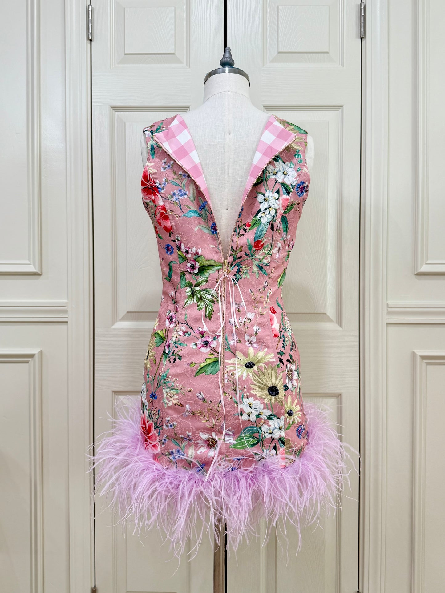 🌹 One-of-a-Kind Reversible Mini Dress ARIANA