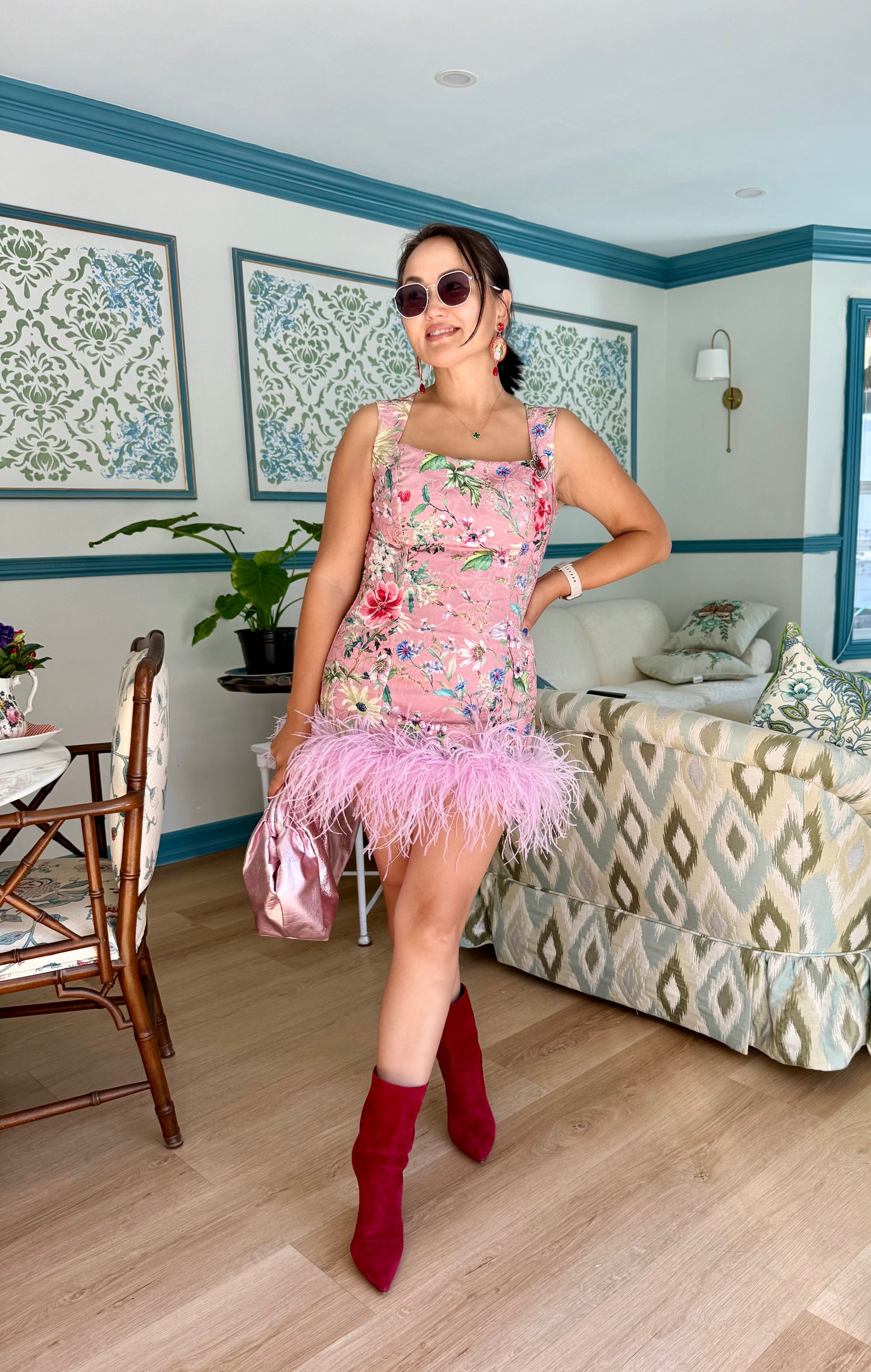 🌹 One-of-a-Kind Reversible Mini Dress ARIANA